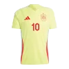 Men's OLMO #10 Spain Away Soccer Jersey Shirt 2024 - BuyJerseyshop