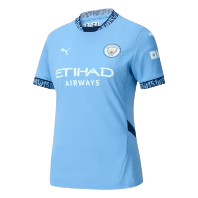 Women's Manchester City Home Soccer Jersey Shirt 2024/25 - BuyJerseyshop