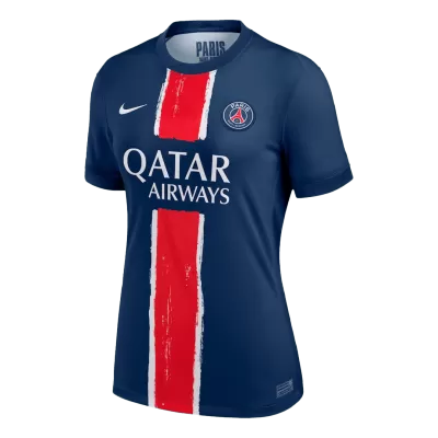 Women's PSG Home Soccer Jersey Shirt 2024/25 - BuyJerseyshop