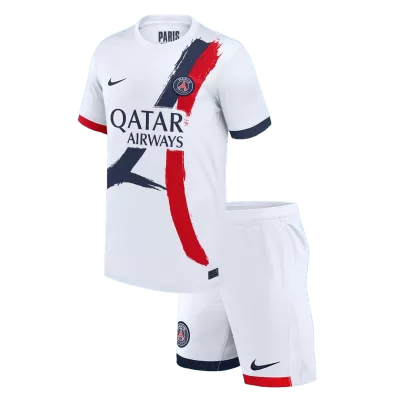 Kids PSG Away Soccer Jersey Kit (Jersey+Shorts) 2024/25 - BuyJerseyshop