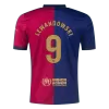 Men's LEWANDOWSKI #9 Barcelona Home Soccer Jersey Shirt 2024/25 - BuyJerseyshop