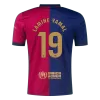 Men's LAMINE YAMAL #19 Barcelona Home Soccer Jersey Shirt 2024/25 - BuyJerseyshop