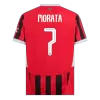 Men's MORATA #7 AC Milan Home UCL Soccer Jersey Shirt 2024/25 - UCL - BuyJerseyshop