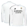 Men's Real Madrid Home Long Sleeves Soccer Jersey Shirt 2024/25 - BuyJerseyshop