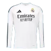 Men's Real Madrid Home Long Sleeves Soccer Jersey Shirt 2024/25 - BuyJerseyshop