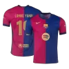 LAMINE YAMAL #19 Barcelona Home Player Version Jersey 2024/25 Men-Spotify Logo Without Text+UCL - BuyJerseyshop