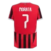 MORATA #7 AC Milan Home Player Version Jersey 2024/25 Men - UCL - BuyJerseyshop