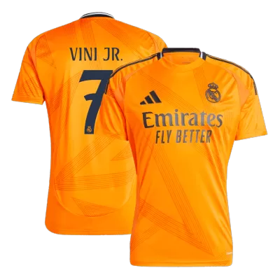 Men's VINI JR. #7 Real Madrid Away Soccer Jersey Shirt 2024/25 - BuyJerseyshop