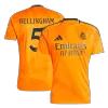 Men's BELLINGHAM #5 Real Madrid Away Soccer Jersey Shirt 2024/25 - BuyJerseyshop