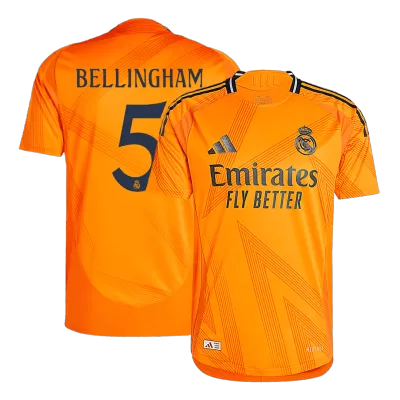 BELLINGHAM #5 Real Madrid Away Player Version Jersey 2024/25 Men - BuyJerseyshop