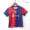 Kids Barcelona Home Soccer Jersey Kit (Jersey+Shorts) 2024/25 - BuyJerseyshop