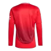 Men's Manchester United Home Long Sleeves Soccer Jersey Shirt 2024/25 - BuyJerseyshop