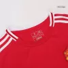 Men's Manchester United Home Long Sleeves Soccer Jersey Shirt 2024/25 - BuyJerseyshop