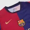 Men's Barcelona Home Long Sleeves Soccer Jersey Shirt 2024/25 - BuyJerseyshop