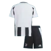 Kids Juventus Home Soccer Jersey Kit (Jersey+Shorts) 2024/25 - BuyJerseyshop