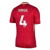 VIRGIL #4 Liverpool Home Soccer Jersey 2024/25 - BuyJerseyshop