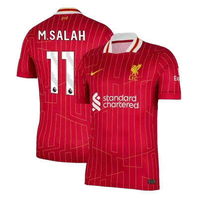 M.SALAH #11 Liverpool Home Soccer Jersey 2024/25 - BuyJerseyshop