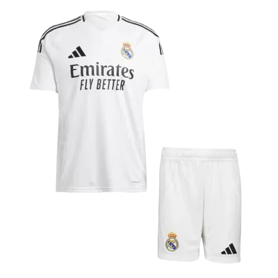 Real Madrid Home Soccer Jersey Kit(Jersey+Shorts) 2024/25 - BuyJerseyshop