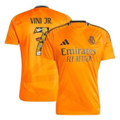 Men's VINI JR. #7 Real Madrid Away Soccer Jersey Shirt 2024/25 - BuyJerseyshop