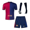 Barcelona Home Soccer Jersey Kit(Jersey+Shorts+Socks) 2024/25 - BuyJerseyshop