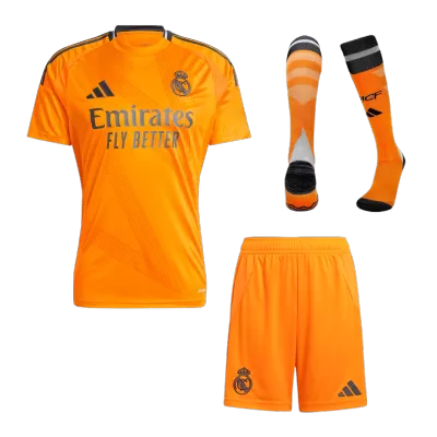 Real Madrid Away Soccer Jersey Kit(Jersey+Shorts+Socks) 2024/25 - BuyJerseyshop