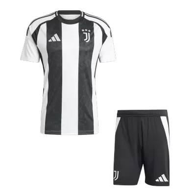 Juventus Home Soccer Jersey Kit(Jersey+Shorts) 2024/25 - BuyJerseyshop