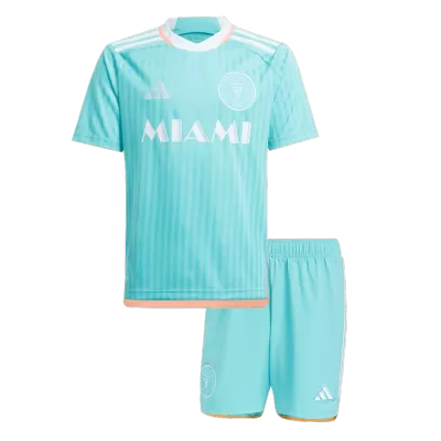 Kids Inter Miami CF Third Away Soccer Jersey Kit (Jersey+Shorts) 2024 - BuyJerseyshop