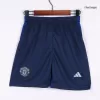 Kids Manchester United Away Soccer Jersey Kit (Jersey+Shorts) 2024/25 - BuyJerseyshop