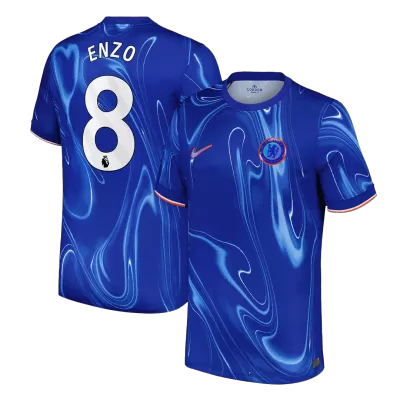 Men's ENZO #8 Chelsea Home Soccer Jersey Shirt 2024/25 - BuyJerseyshop