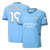 Men's GÜNDOĞAN #19 Manchester City Home Soccer Jersey Shirt 2024/25 - BuyJerseyshop