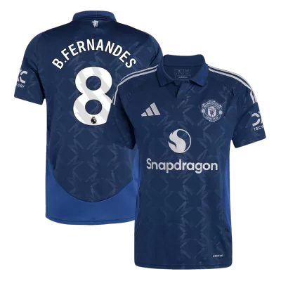 B.FERNANDES #8 Manchester United Away Soccer Jersey 2024/25 - BuyJerseyshop