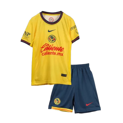 Kid's Club America Home Soccer Jersey Kit(Jersey+Shorts) 2024/25 - BuyJerseyshop