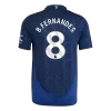 Authentic B.FERNANDES #8 Manchester United Away Soccer Jersey 2024/25 - BuyJerseyshop