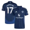 GARNACHO #17 Manchester United Away Soccer Jersey 2024/25 - BuyJerseyshop