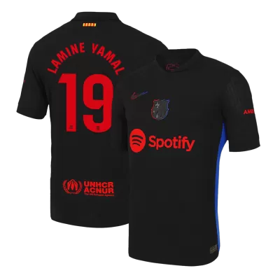 Men's LAMINE YAMAL #19 Barcelona Away Soccer Jersey Shirt 2024/25 - BuyJerseyshop