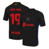 Men's LAMINE YAMAL #19 Barcelona Away UCL Soccer Jersey Shirt 2024/25 - BuyJerseyshop