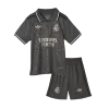 Kids Real Madrid Third Away Soccer Jersey Whole Kit (Jersey+Shorts+Socks) 2024/25 - BuyJerseyshop