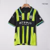 Kids Manchester City Away Soccer Jersey Whole Kit (Jersey+Shorts+Socks) 2024/25 - BuyJerseyshop