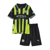 Kid's Manchester City Away Soccer Jersey Kit(Jersey+Shorts) 2024/25 - BuyJerseyshop