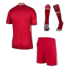 Men's Liverpool Home Soccer Jersey Whole Kit (Jersey+Shorts+Socks) 2024/25 - BuyJerseyshop