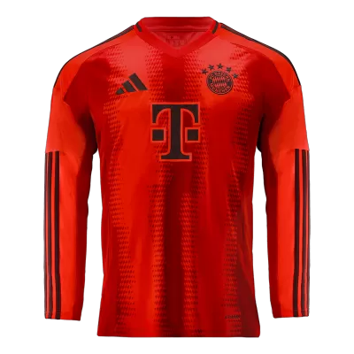 Men's Bayern Munich Home Long Sleeves Soccer Jersey Shirt 2024/25 - BuyJerseyshop