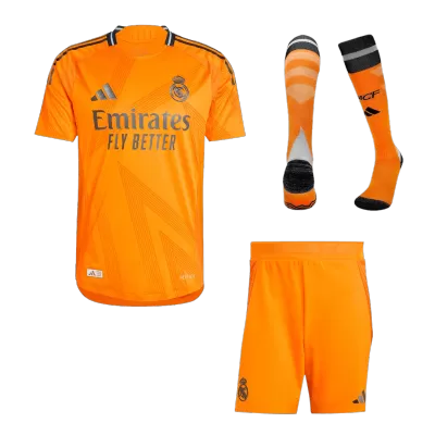 Authentic Real Madrid Away Soccer Jersey Kit(Jersey+Shorts+Socks) 2024/25 - BuyJerseyshop