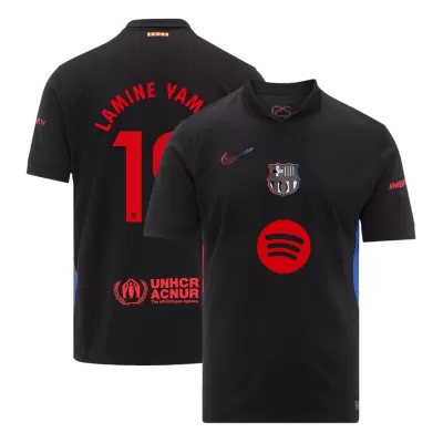 Men's LAMINE YAMAL #19 Barcelona Away Soccer Jersey Shirt 2024/25 - BuyJerseyshop