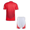 Men's Manchester United Home Soccer Jersey Kit (Jersey+Shorts) 2024/25 - BuyJerseyshop