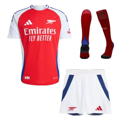 Authentic Arsenal Home Soccer Jersey Kit(Jersey+Shorts+Socks) 2024/25 - BuyJerseyshop