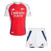 Men's Arsenal Home Soccer Jersey Kit (Jersey+Shorts) 2024/25 - BuyJerseyshop