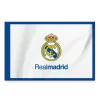 Real Madrid Team Flag White - BuyJerseyshop