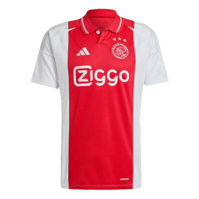 Men's Ajax Home Soccer Jersey Shirt 2024/25 - BuyJerseyshop