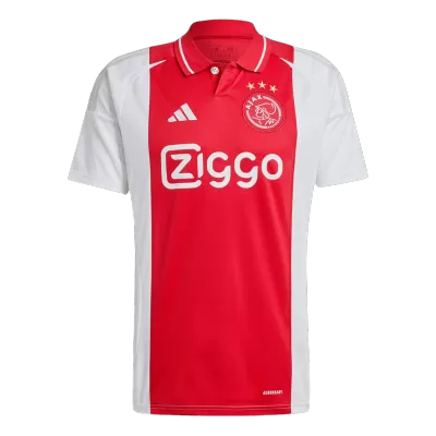 Men's Ajax Home Soccer Jersey Shirt 2024/25 - BuyJerseyshop