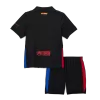 Kids Barcelona Away Soccer Jersey Kit (Jersey+Shorts) 2024/25 - BuyJerseyshop